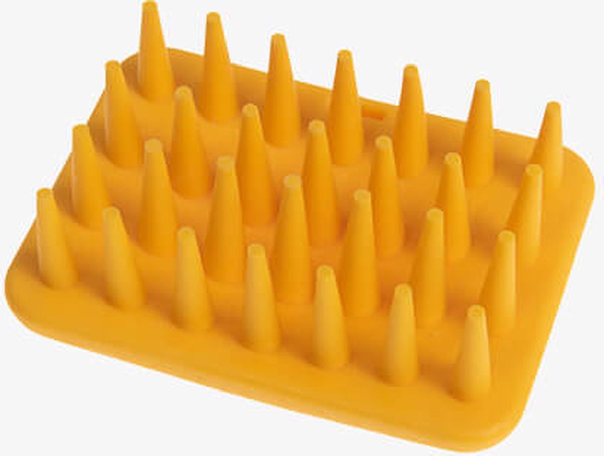 FIBOO - Kattenborstel - Massage Borstel - Zachte Variant - 9x6,4x3,8 cm