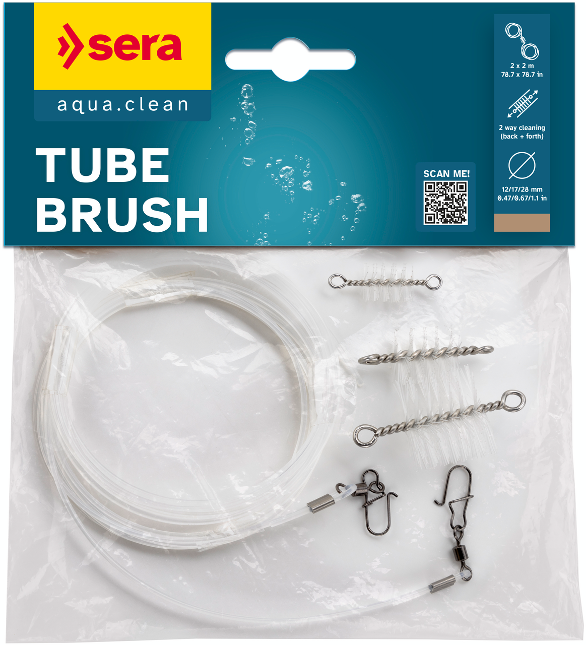 sera Tube Brush Flexibele slangreiniger