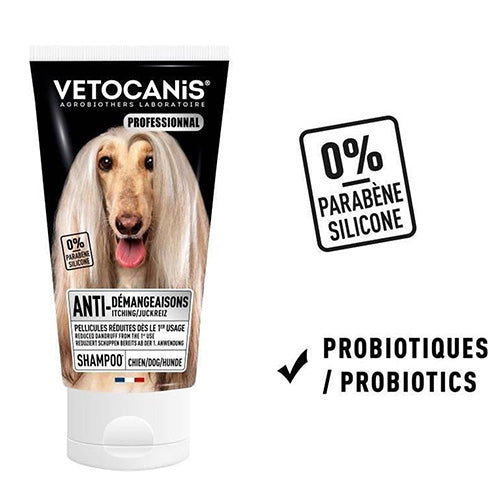 Vetocanis Shampoo Anti Jeuk 300 ml - 0% parabenen - 0% siliconen