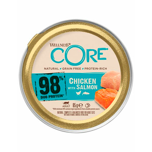 Wellness core kattenvoer kuipje Meat 85 gram in verschillende smaken