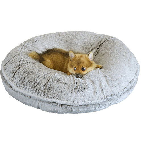 Jack and Vanilla Puff Lambskin superdikke donut kussen