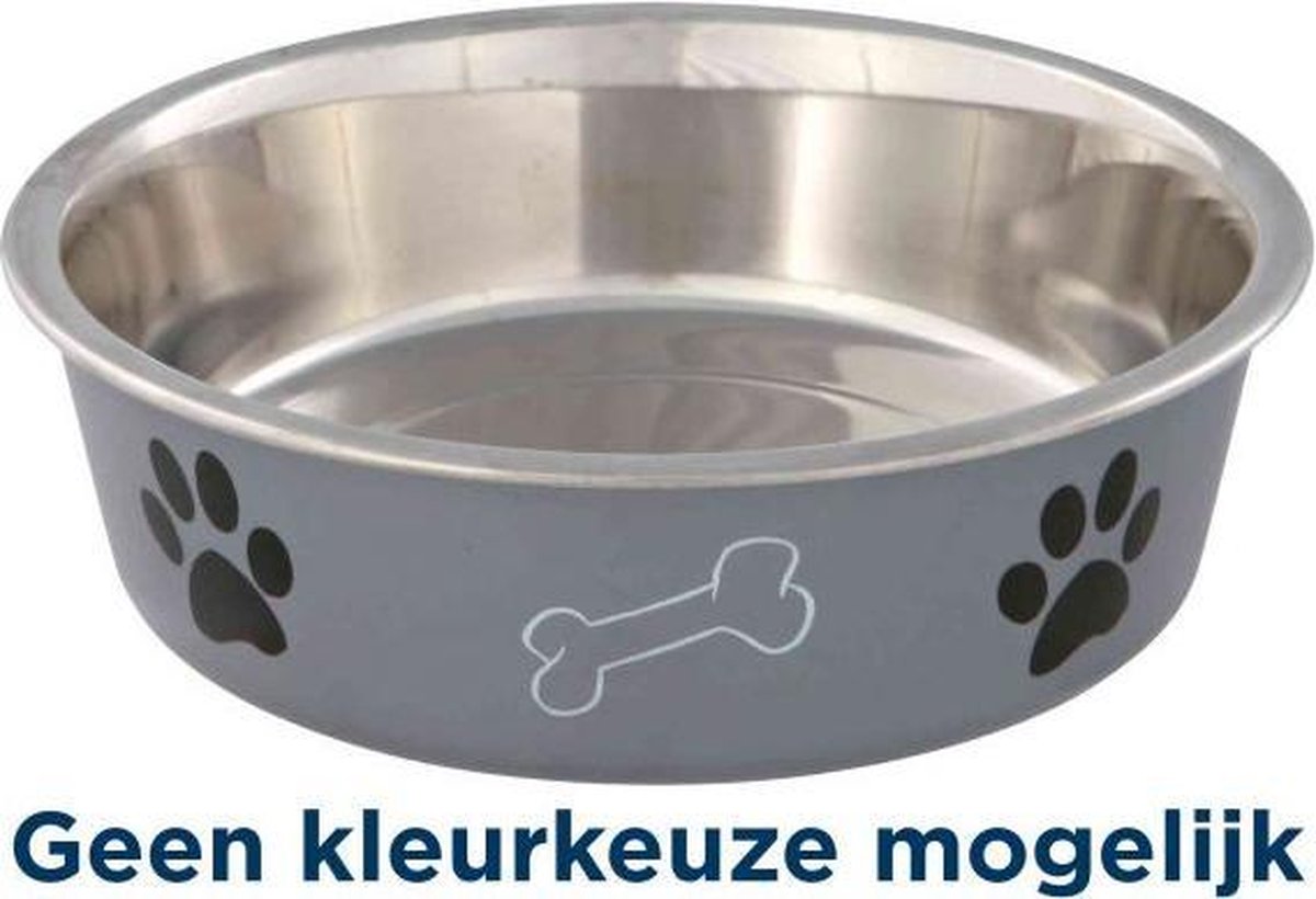 Trixie voerbak RVS - Kunststof - Mix kleur - 21 cm