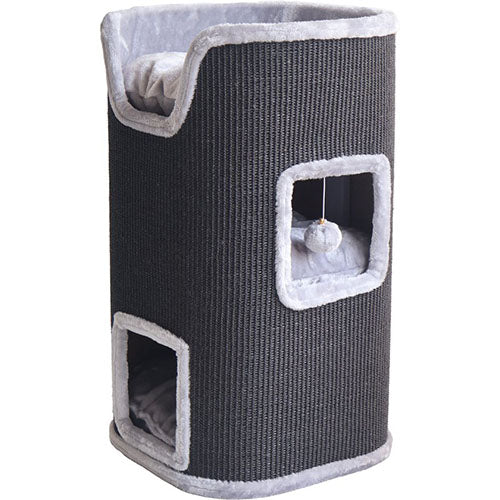 Boon Krabmeubel/ Krabton van Sisal Met 3 Slaapplaatsen - 75x43x43 cm - Verkrijgbaar in 3 kleuren