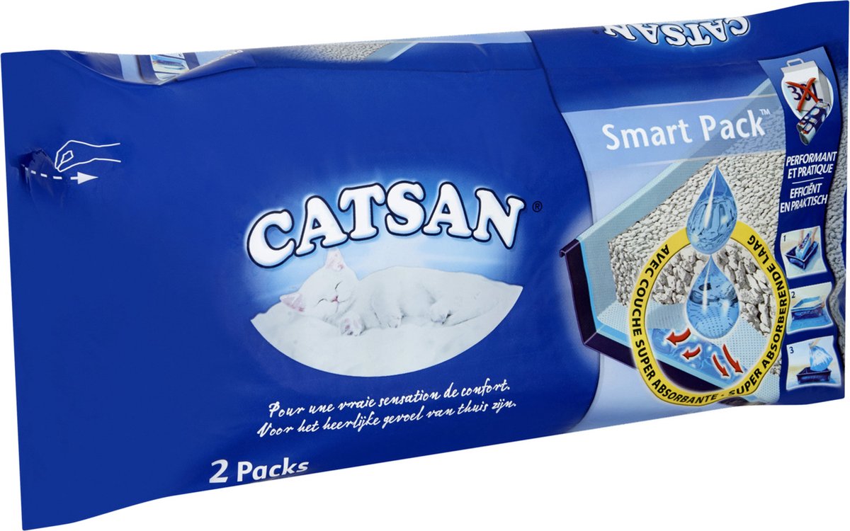 Catsan smartpack 8 liter - 2 x 4 liter