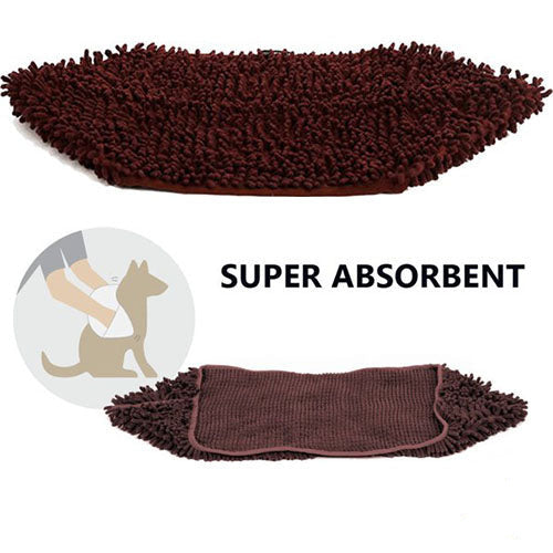 51 Degrees North Clean & Dry Handdoek - Bruin - Afmetingen: 80x41 cm