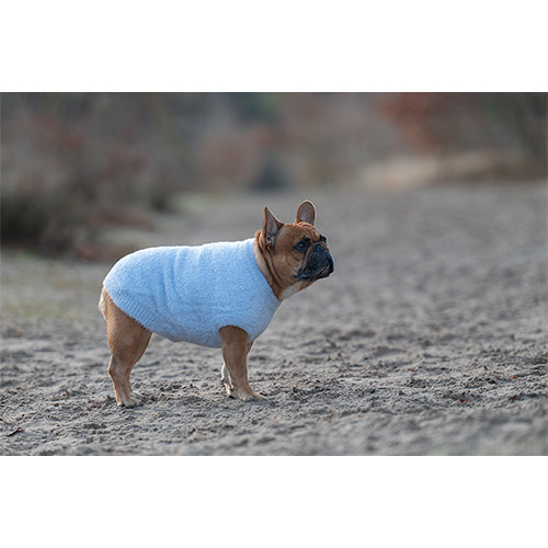 Jack and Vanilla Dogwalk Sweater Plush Milano - Zachte Warme Hondentrui - Kleur: Roze - Verkrijgbaar in 6 maten