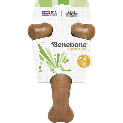 Benebone knaagspeelgoed Wishbone in verschillende maten en smaken