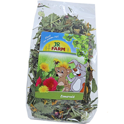 JR Farm Ruwe Knaagdiersnack - Zomerveld - 100 gram