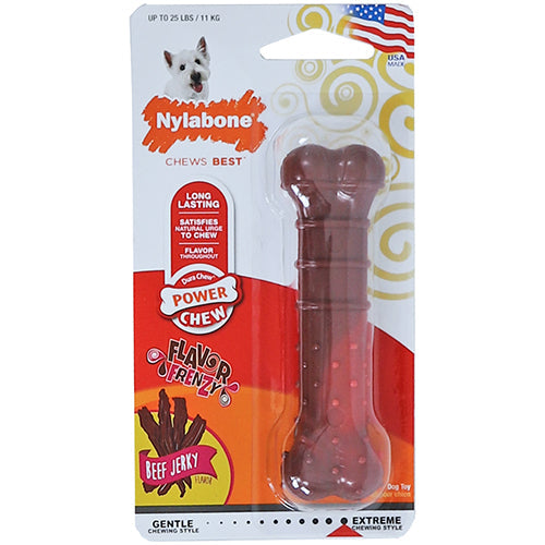 Nylabone Harde bijters bot beef