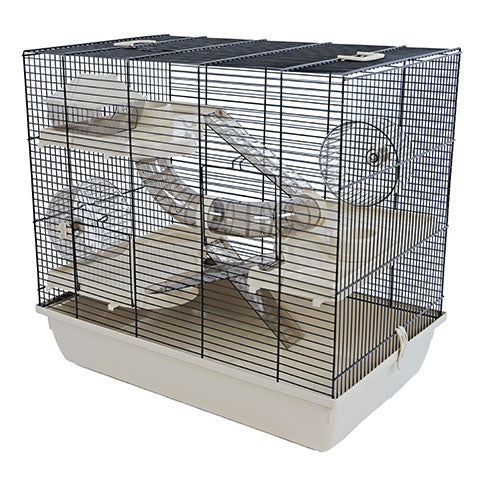Interzoo Hamsterkooi Homer - Beige - 59x39x48,5cm