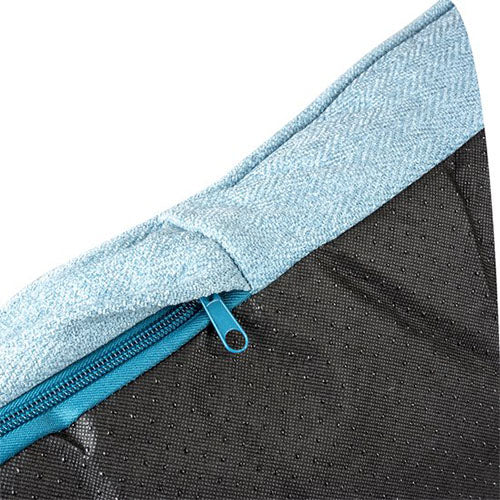 Duvo+ Hondenkussen Tweed Sky Blauw/Grijs - Maat M: 71x48x8cm