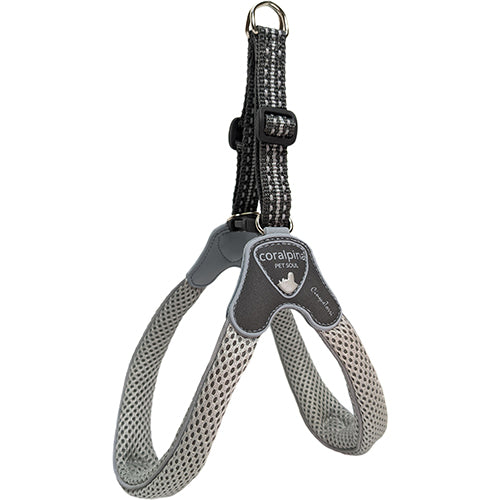 Luxe Coralpina harnas Cinquetorri lichtgrijs