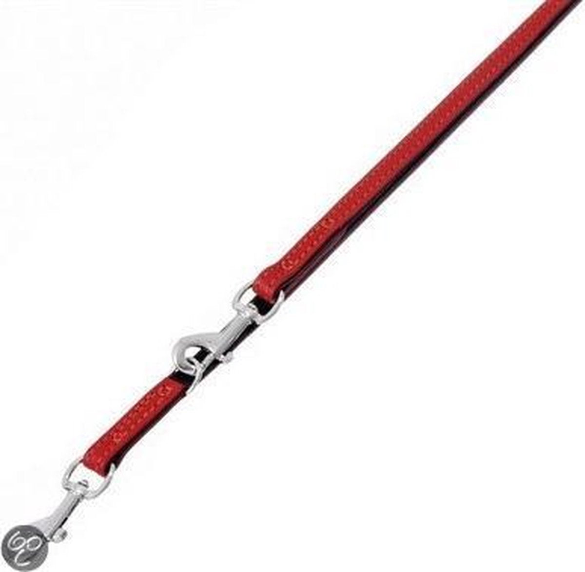 KARLIE Riem Vintage trainingslijn rood 14 mm - 2 meter lang