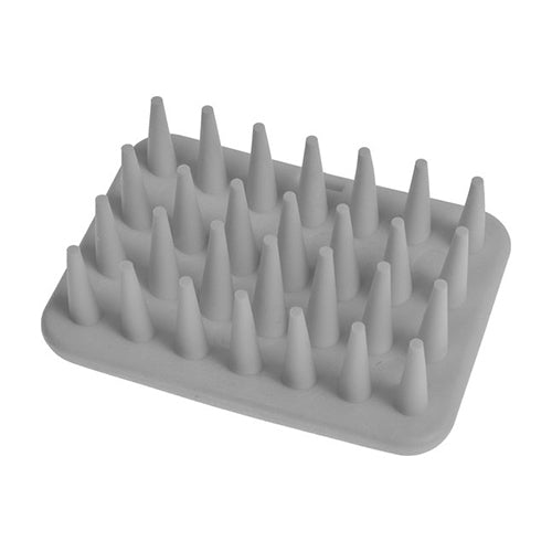 FIBOO – Katzenbürste – Massagebürste – ECO – Harte Ausführung – 9 x 6,4 x 3,8 cm – 1 Stück
