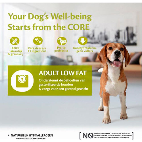 Wellness Core Grain Free Dog Healty Weight Kalkoen - Hondenvoer - 10 kg