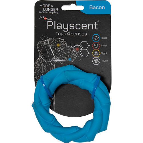 Jack and Vanilla Playscent ring met kip - bacon of rundssmaak - 11 - 14 cm