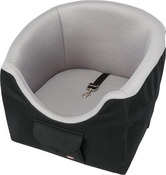 Trixie Autostoel, 45 × 39 × 42 cm, zwart/grijs
