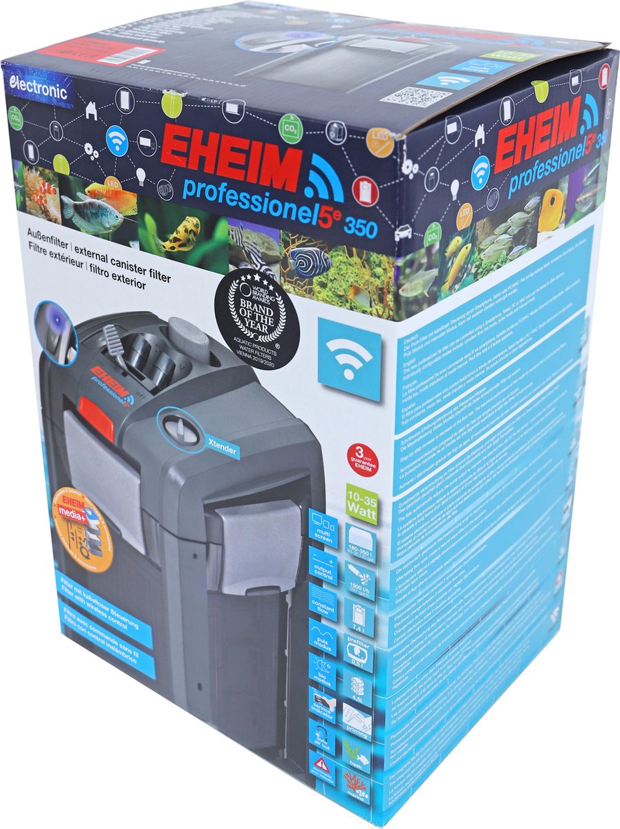 Eheim Prof 5E+ 350 Wifi - Buitenfilter - Met Massa