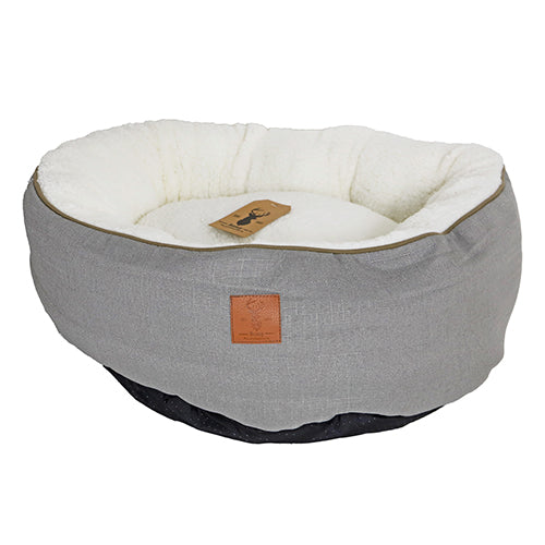 Boony Est1941 hondenmand Floof grijs