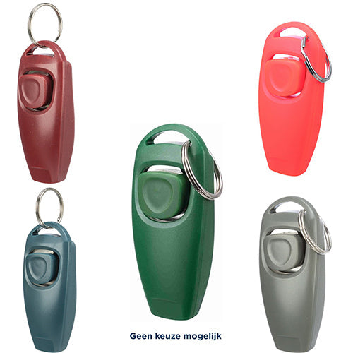 Trixie Dog Activity Hondentraining Clicker met Fluitje - Assorti - 8 cm