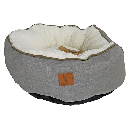 Boony Est1941 hondenmand Floof grijs