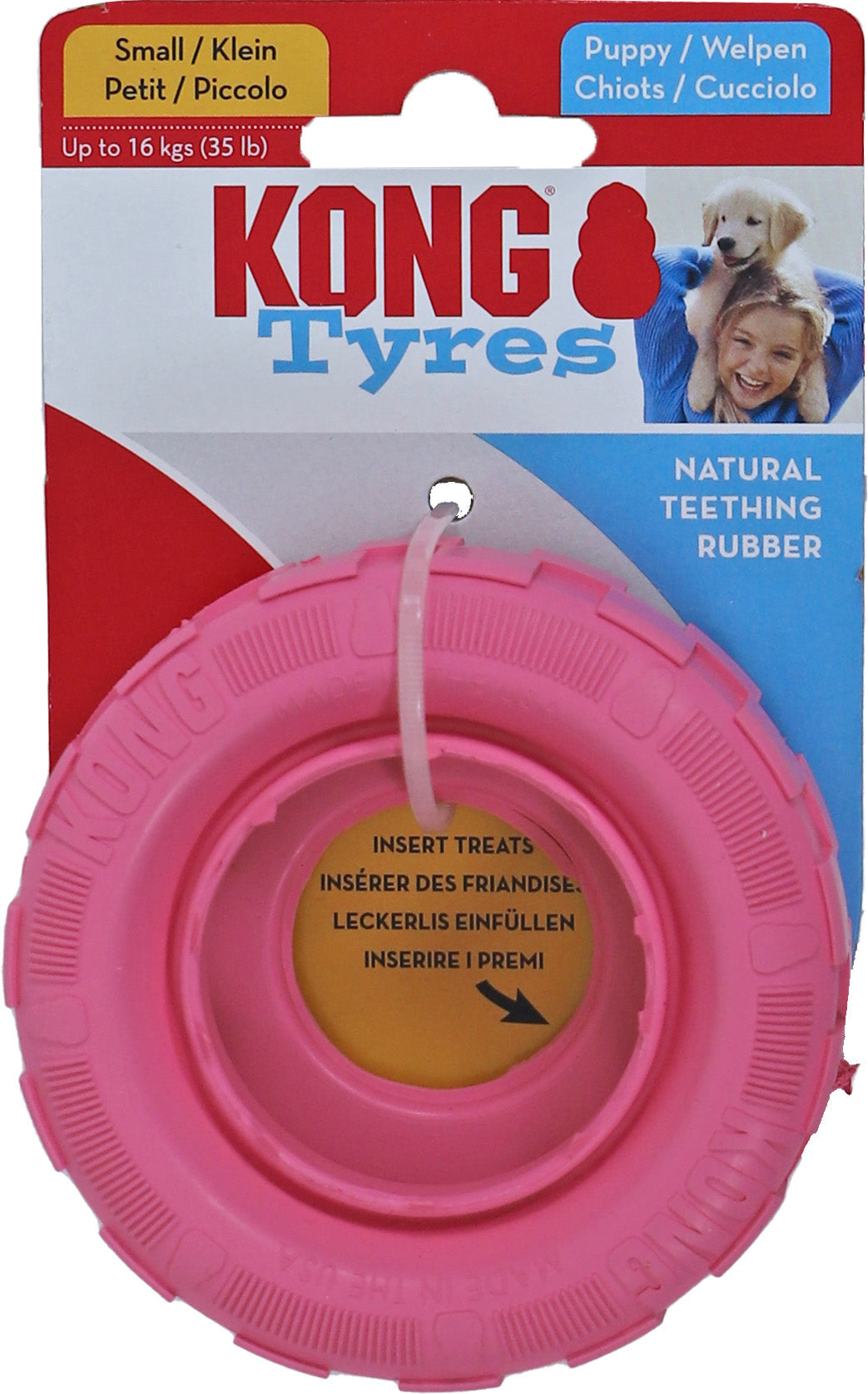 Kong hond Puppy Tyres, small.