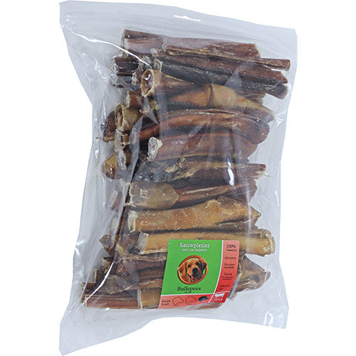 Natuurlijke Snack Rund - Bullepezen verkrijgbaar in verschillende maten