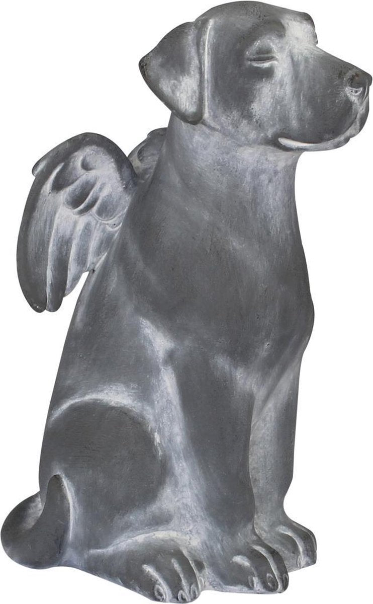 Happy-House Memory Collection Beeld Hond 15x11x23 cm Hardsteenlook Small