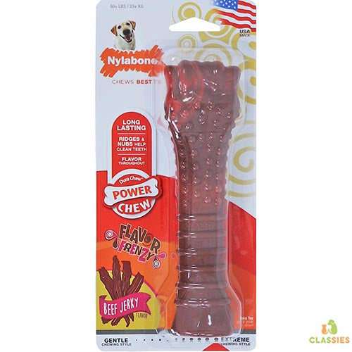 Nylabone Harde bijters bot beef