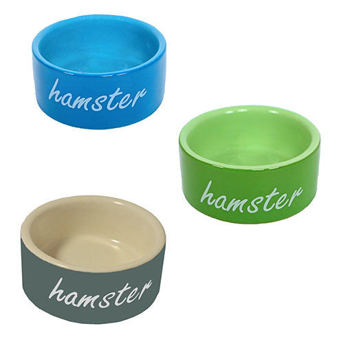 Boony Hamsterfutternapf Stein - Grün - Blau - Grau - 8 cm