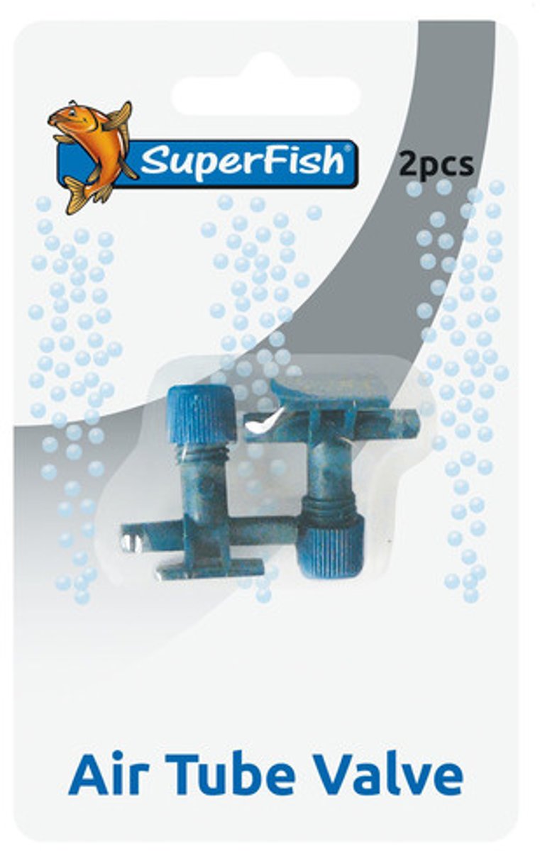 Superfish Luchtslang Kraan - aquarium beluchting - 2 kranen
