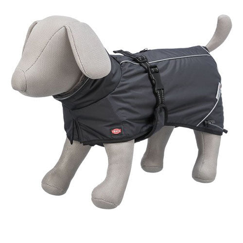 Trixie Calvi Hundemantel, Schwarz, Größe S: 40 cm