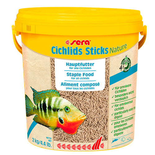 sera Cichlids Sticks Nature - 250 - 1000 ml - 2,5 kg