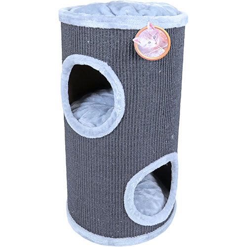 Boony klimton krabton sisal zwart - grijs 75 - 100 cm