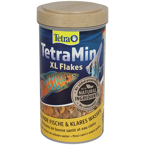 TetraMin XL Flocken – Große Flocken – Erhältlich in 500 ml – 1 l – 10 l