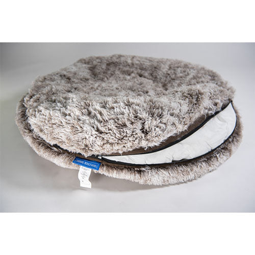 Animal Boulevard Soft Bed Long Plush Donut mand voor honden of katten - 2 kleuren en 3 maten