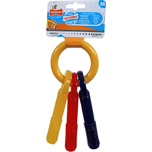 Nylabone puppy chew teething key - sleutelhangers