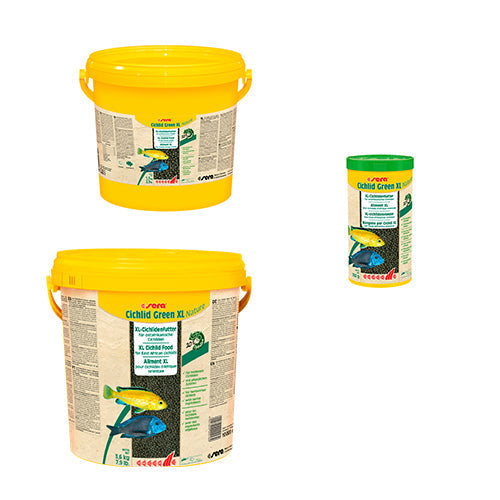 sera Cichlid Green XL Nature - 1000 - 3800 ml - 3,6 kg