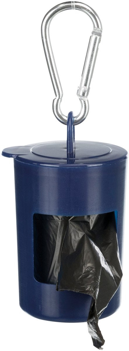 Trixie poepzakdispenser met 2x20 zakjes assorti