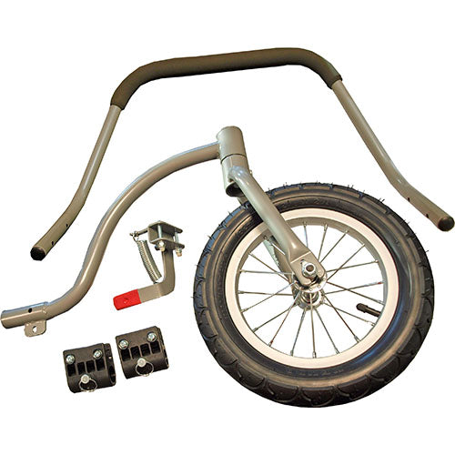 doggyride fahrradanhänger DoggyRide Jogger/Kinderwagen-Set für Original und Novel Grey