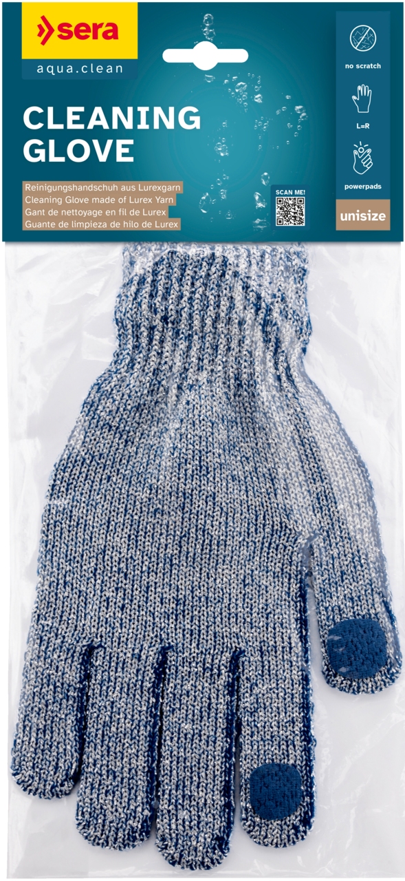 Sera schoonmaakhandschoen van luxegaren