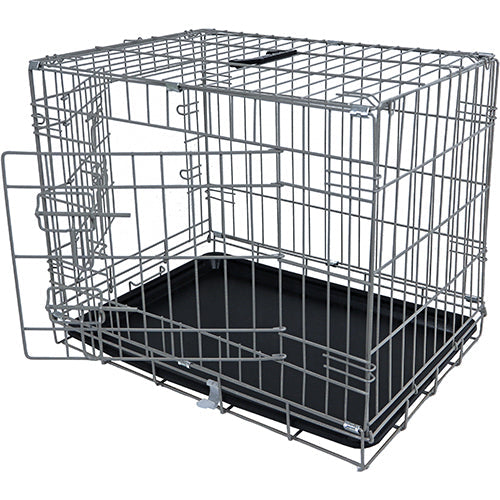 Hondenbench - draadkooi - taupekleur - 2 deuren - verschillende maten