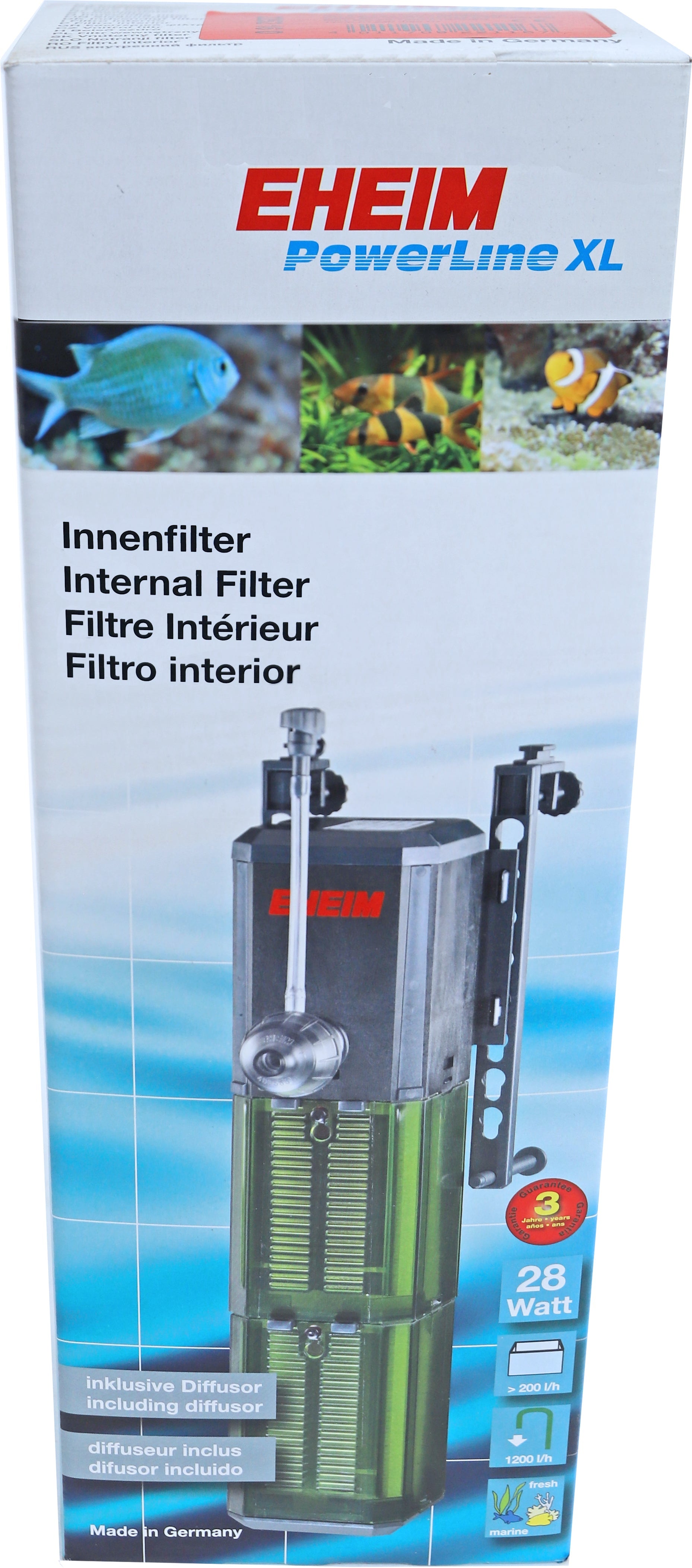 Eheim binnenfilter PowerLine XL.