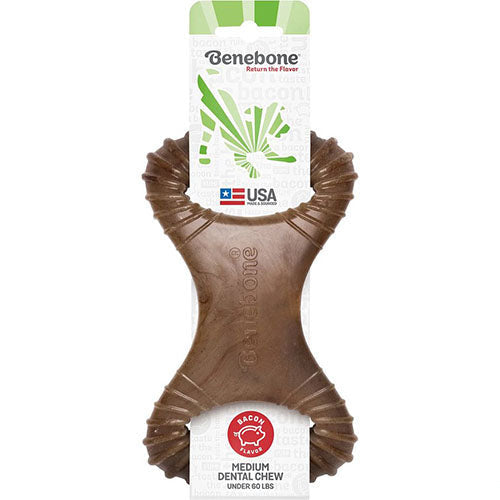 Benebone Dental Chew Pindakaas - Bacon - Braadkip