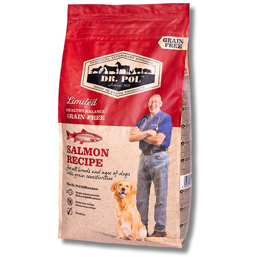 Dr Pol graanvrij zalm - probiotica - 2 - 10 kg