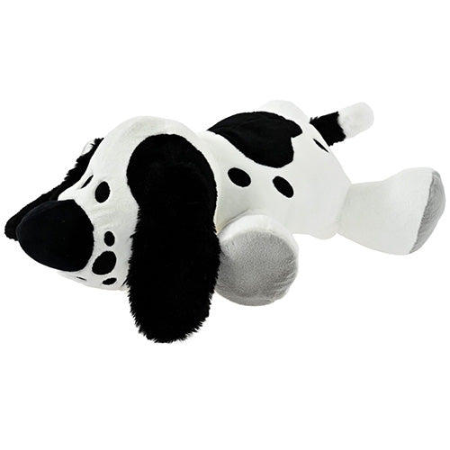 Woezel & Pip Hundespielzeug – Charlie Plüschtier, liegend + Quietscher, 40 cm