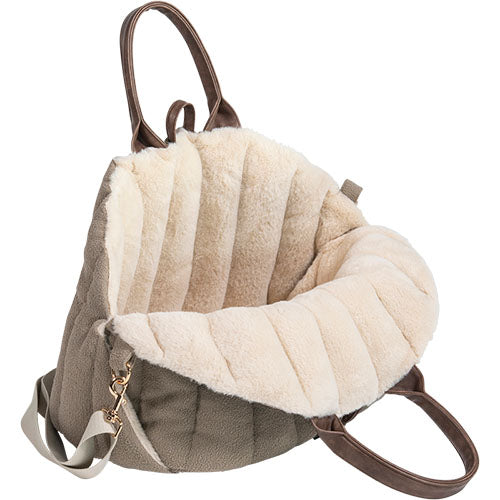 Animal Boulevard Home&Away Stadstas/ Draagtas Diana Boucle - Verkrijgbaar in Beige en Bruin