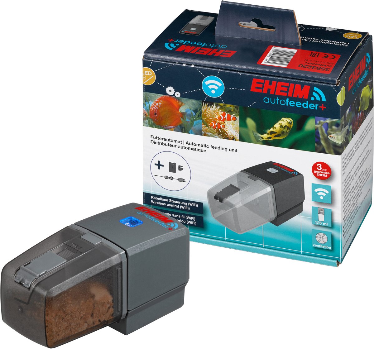 Eheim Autofeeder+ - Voederautomaat - 3 Watt Wifi