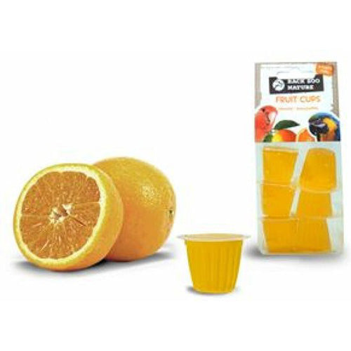Fruitcups in verschillende smaken voor vogels per 6 stuks