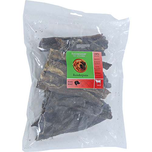 Natuurlijke Snack Rund - Runderpens verkrijgbaar in 80, 250 en 1000 gram